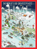 Time Magazine compiled a list of 100 unique destinations, from the idyllic Portuguese town of Arouca, now home to the world�s longest pedestrian suspension bridge, to the continent of Antarctica. 